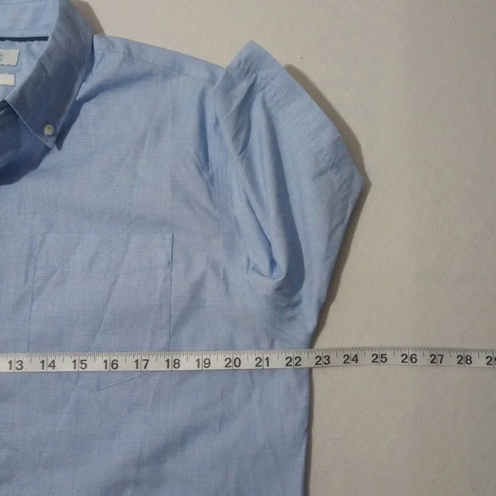 Croft & Barrow Men's Medium Shirt NEW WITH TAGS Easy Care‎ Light Blue Button Up